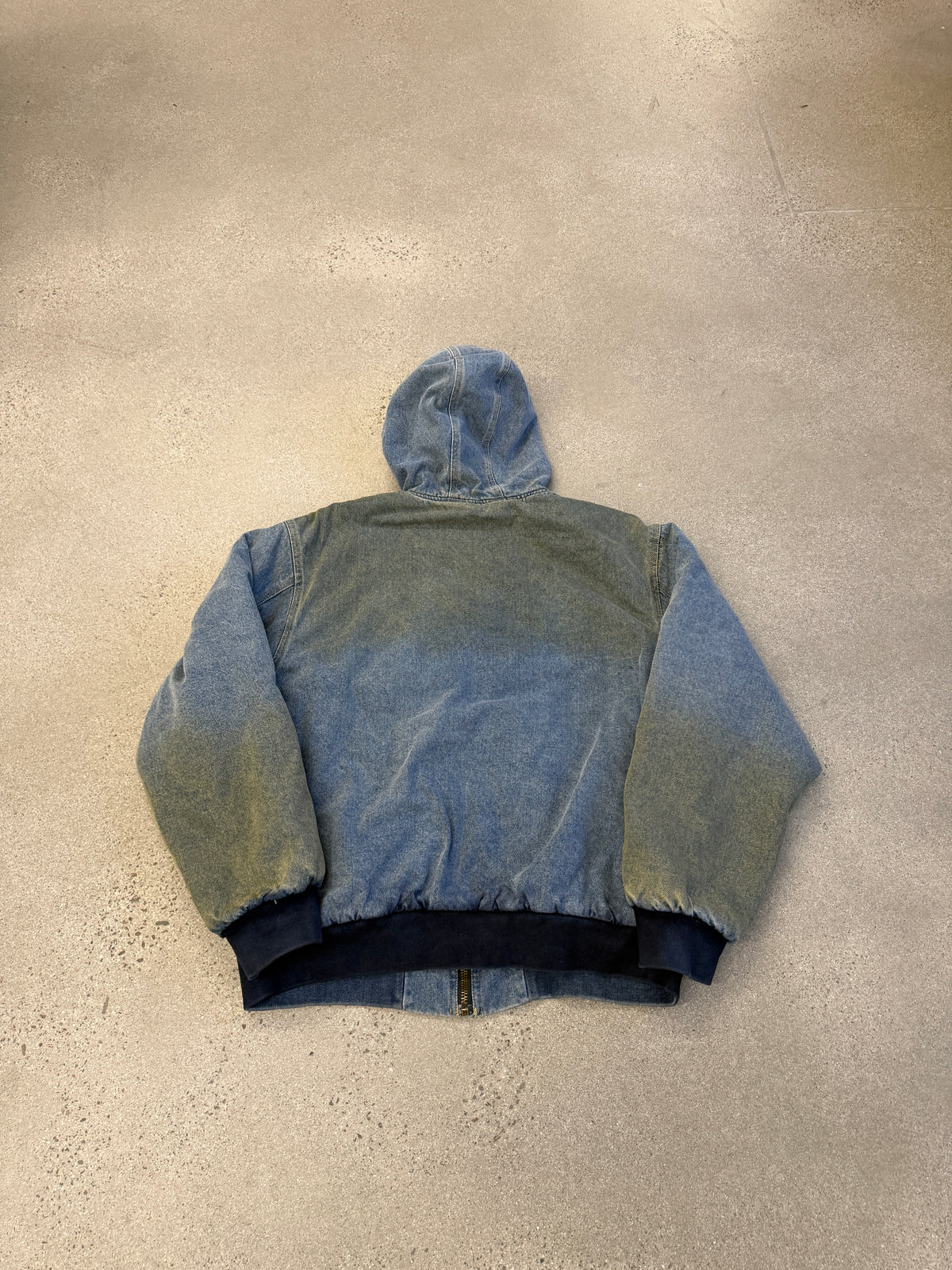 Supreme Denim Reflective Arc Hooded Work Jacket