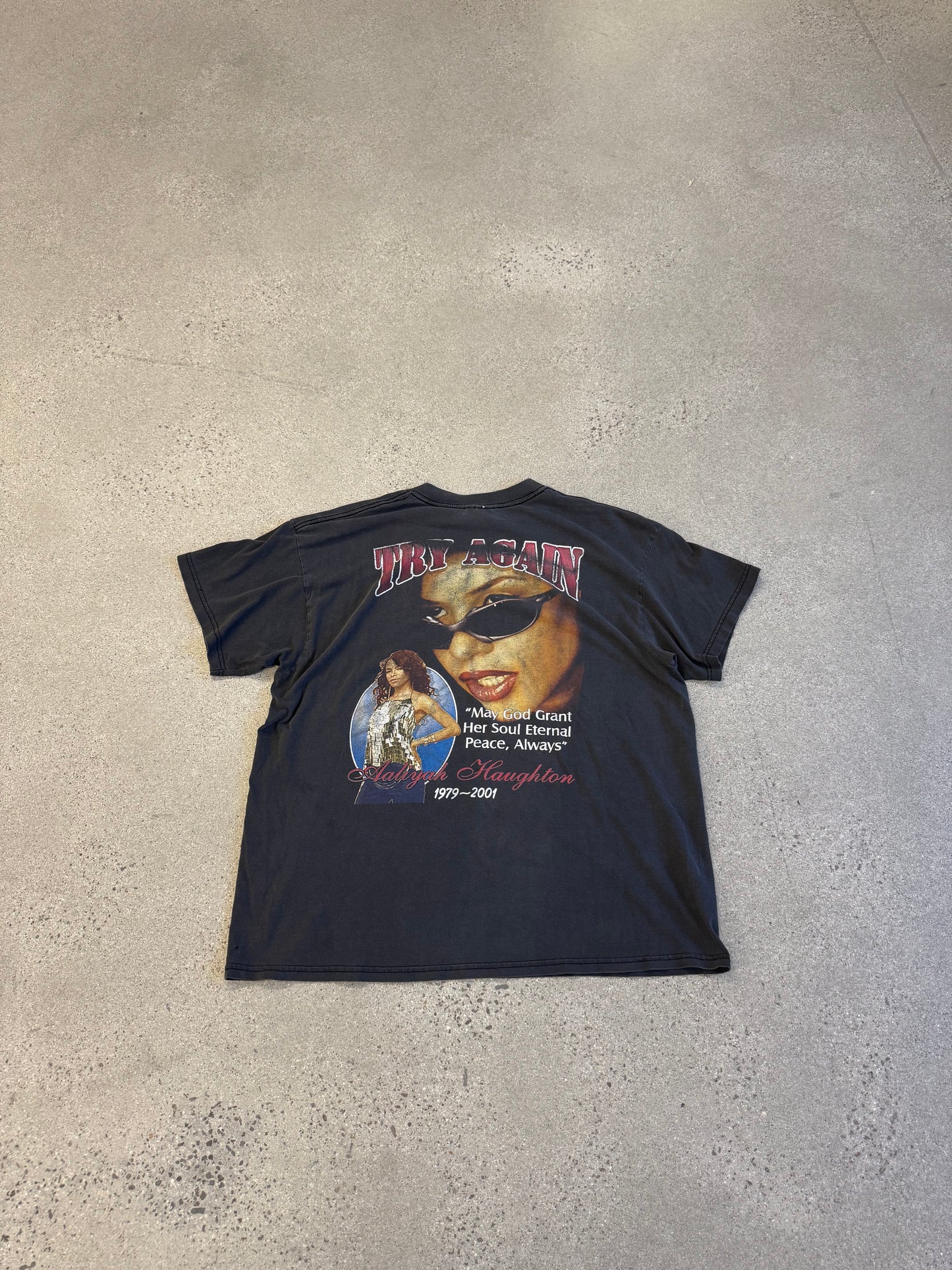 Vintage Aaliyah Memorial Tee