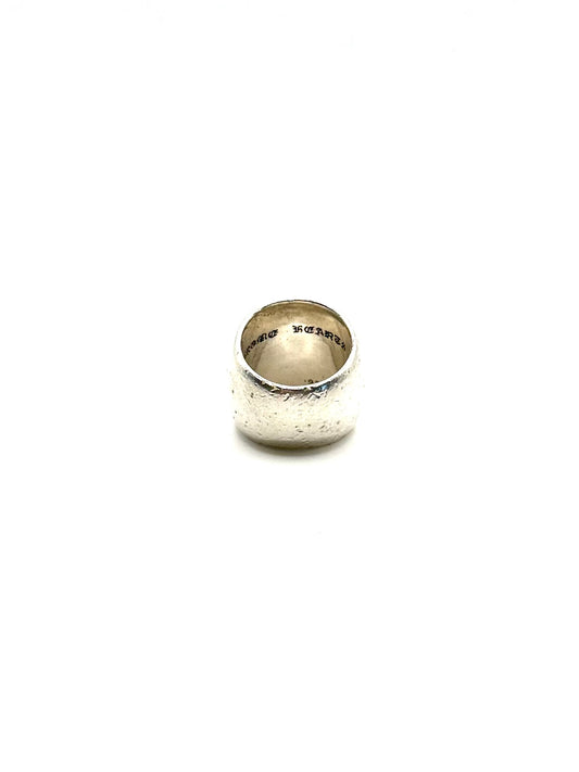 Chrome Hearts Silver Classic Oval Cross Ring