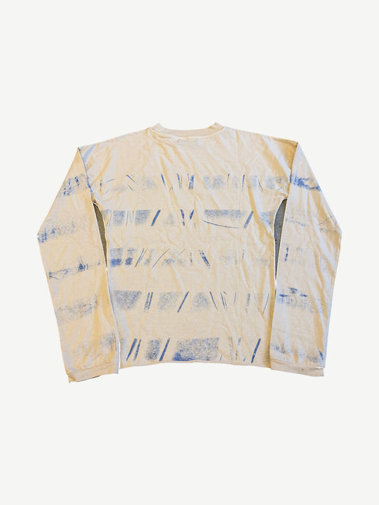 424 Striped Keith Richards Portrait Longsleeve