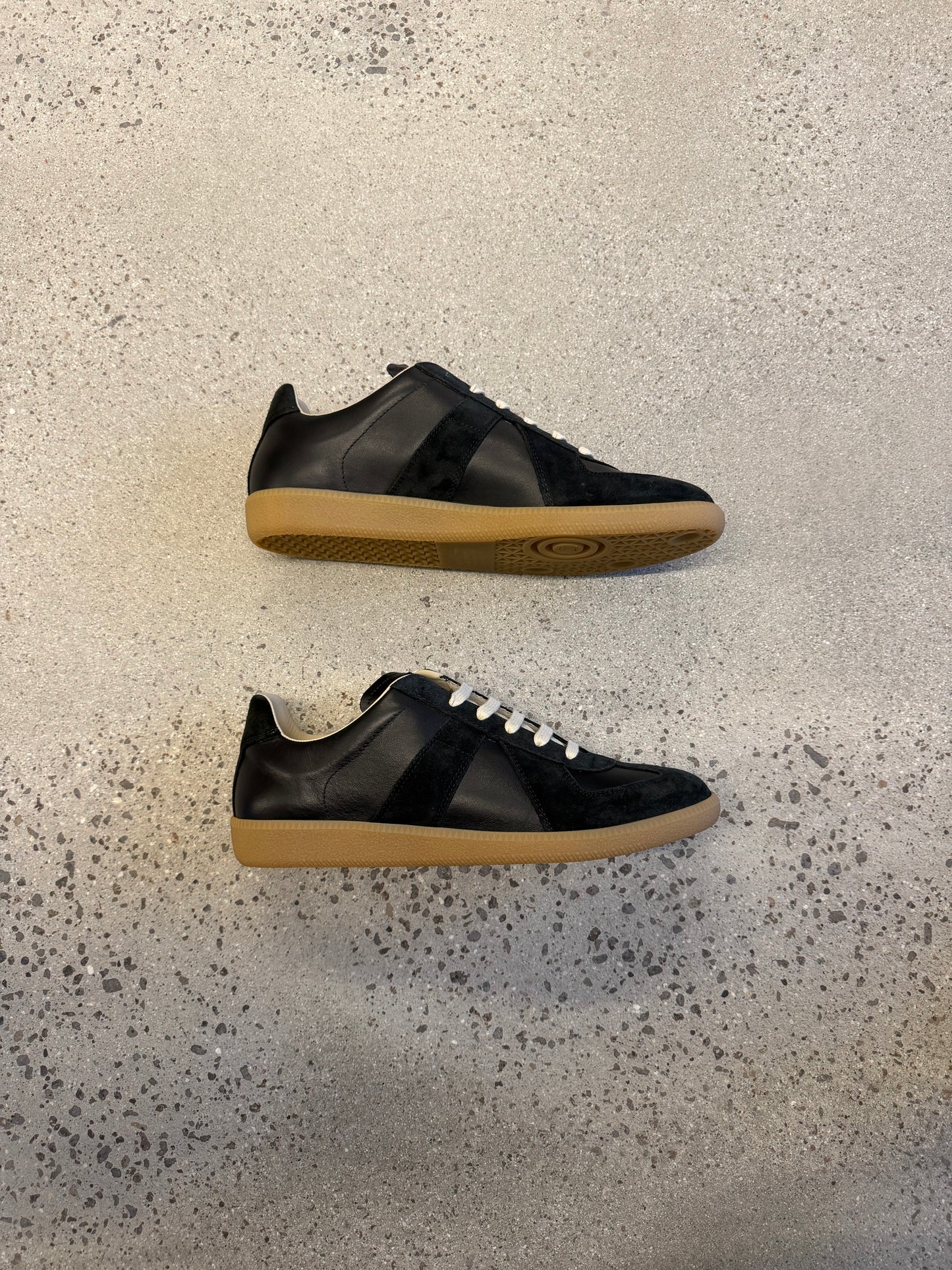 Maison Margiela Black Replica Sneakers