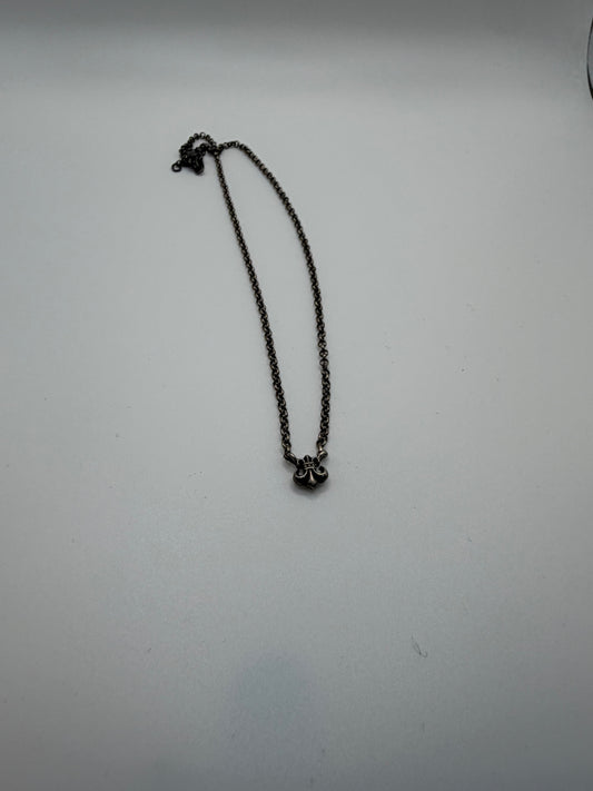 Chrome Hearts Fleur Roll Chain 16 inch