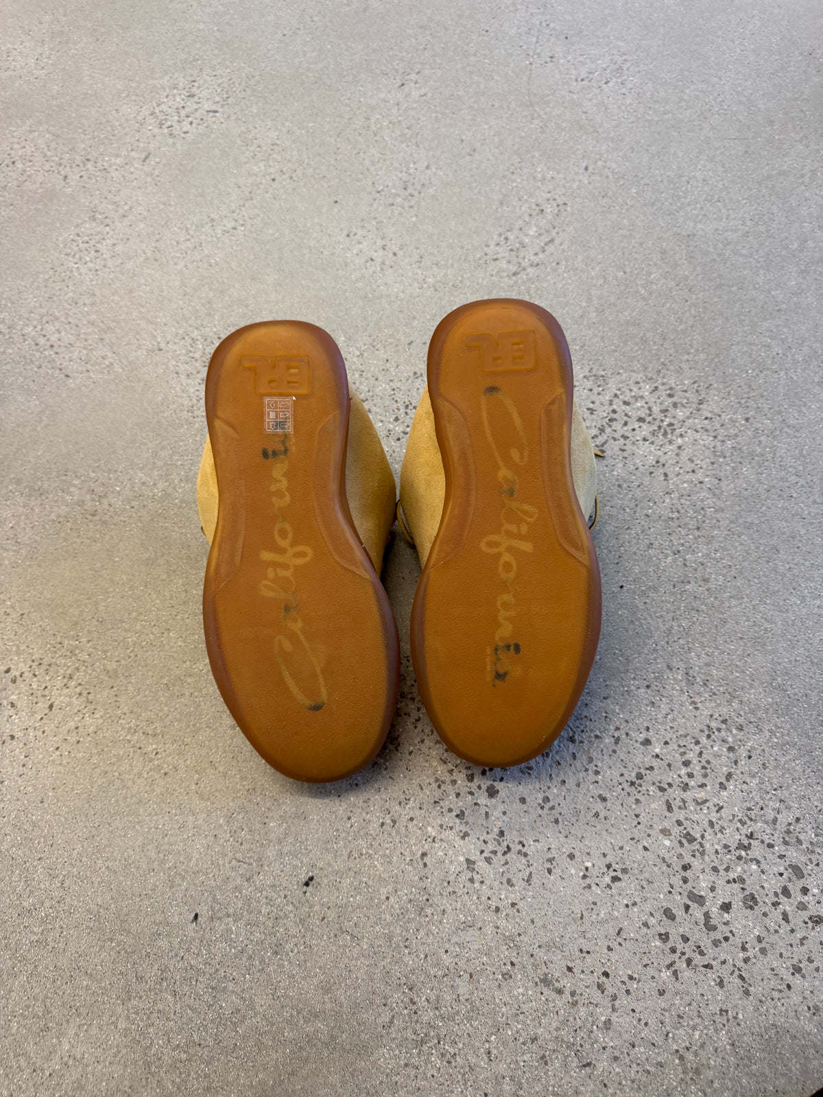 ERL Sand Suede Leather Vamps Sneaker