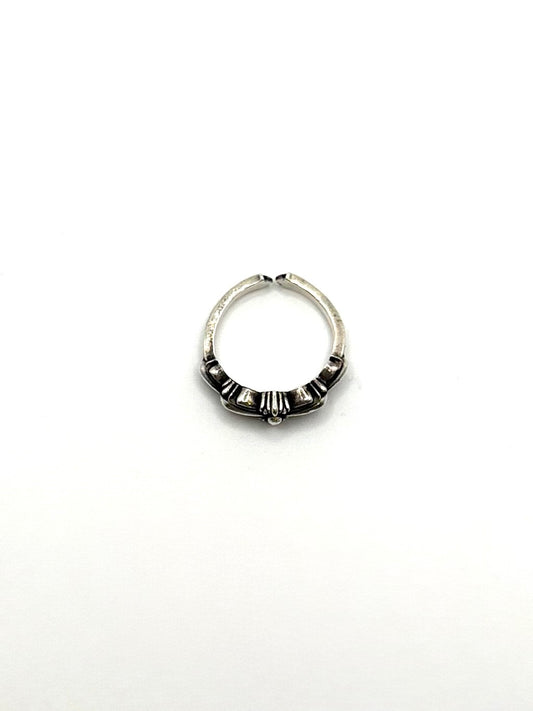Chrome Hearts Baby Floral Cross Ring