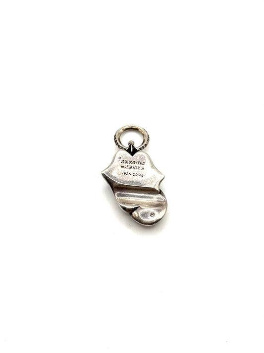 Chrome Hearts Large Silver Rolling Stones Pendant with Bale