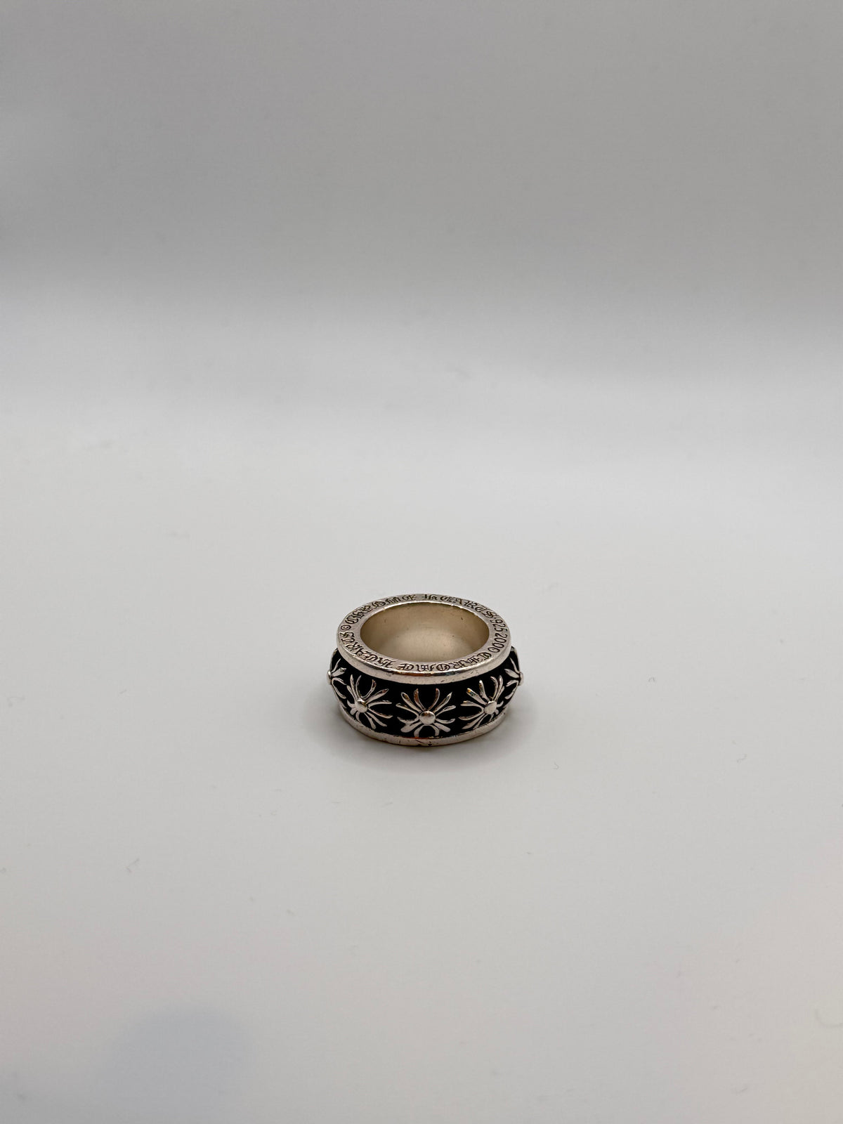 Chrome Hearts CH Plus Cross Motif Spinner Ring