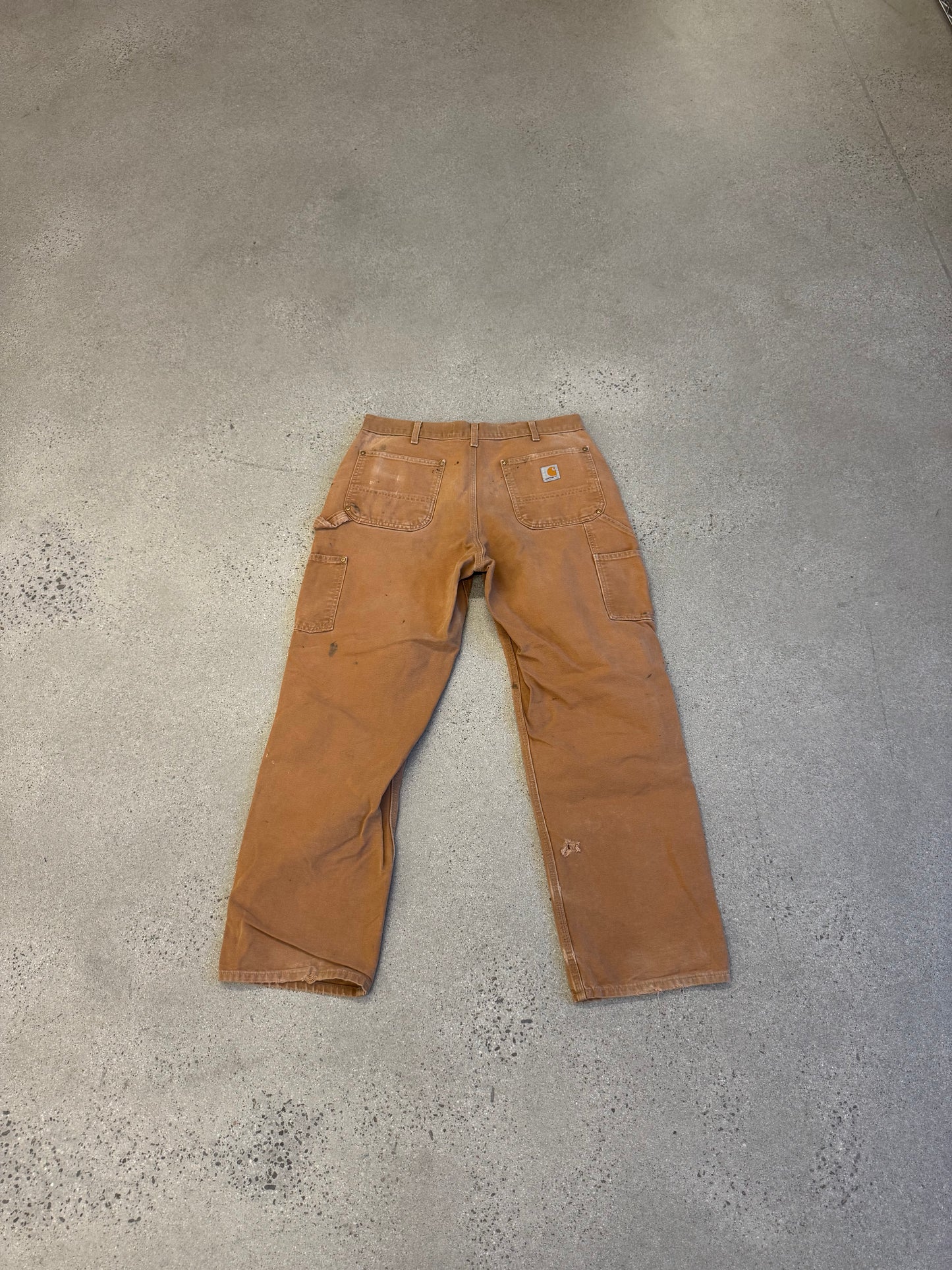 Vintage Tan Carhartt Double Knee Carpenter Pants