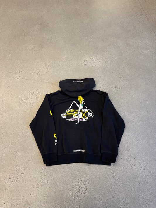 Chrome Hearts Matty Boy Black Sex Records Hoodie