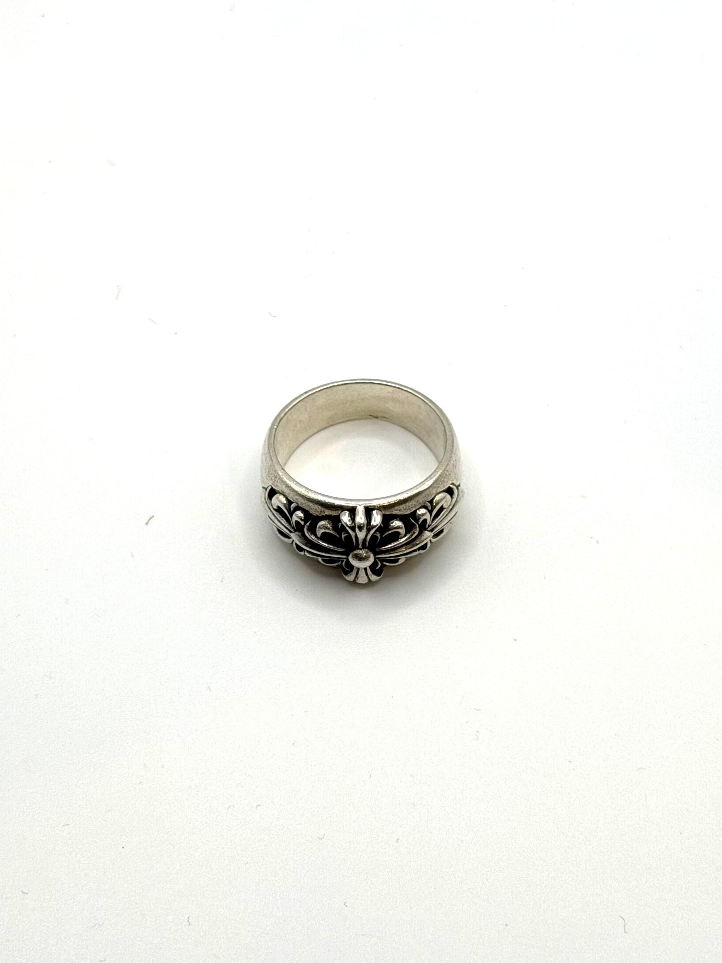 Chrome Hearts Floral Cross Ring