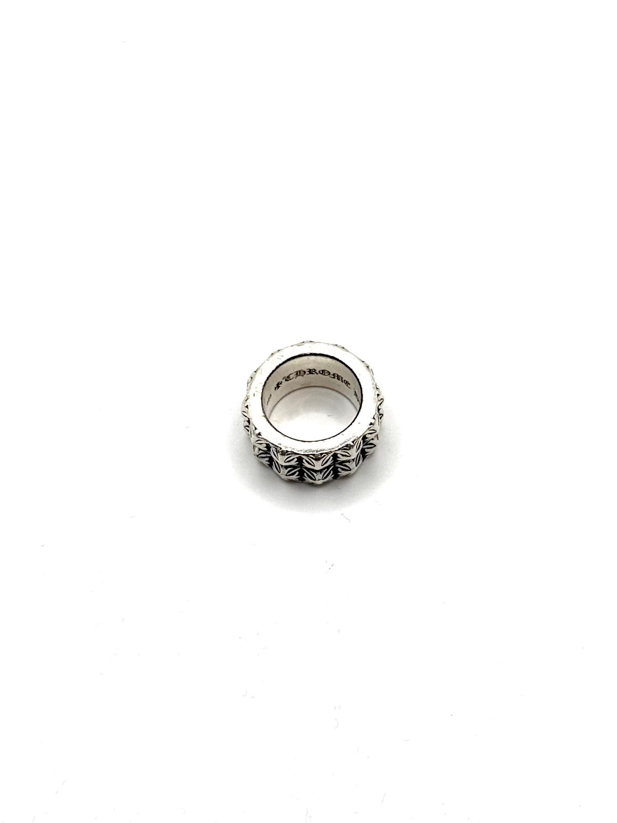 Chrome Hearts Silver Pete Punk Double Stack Ring