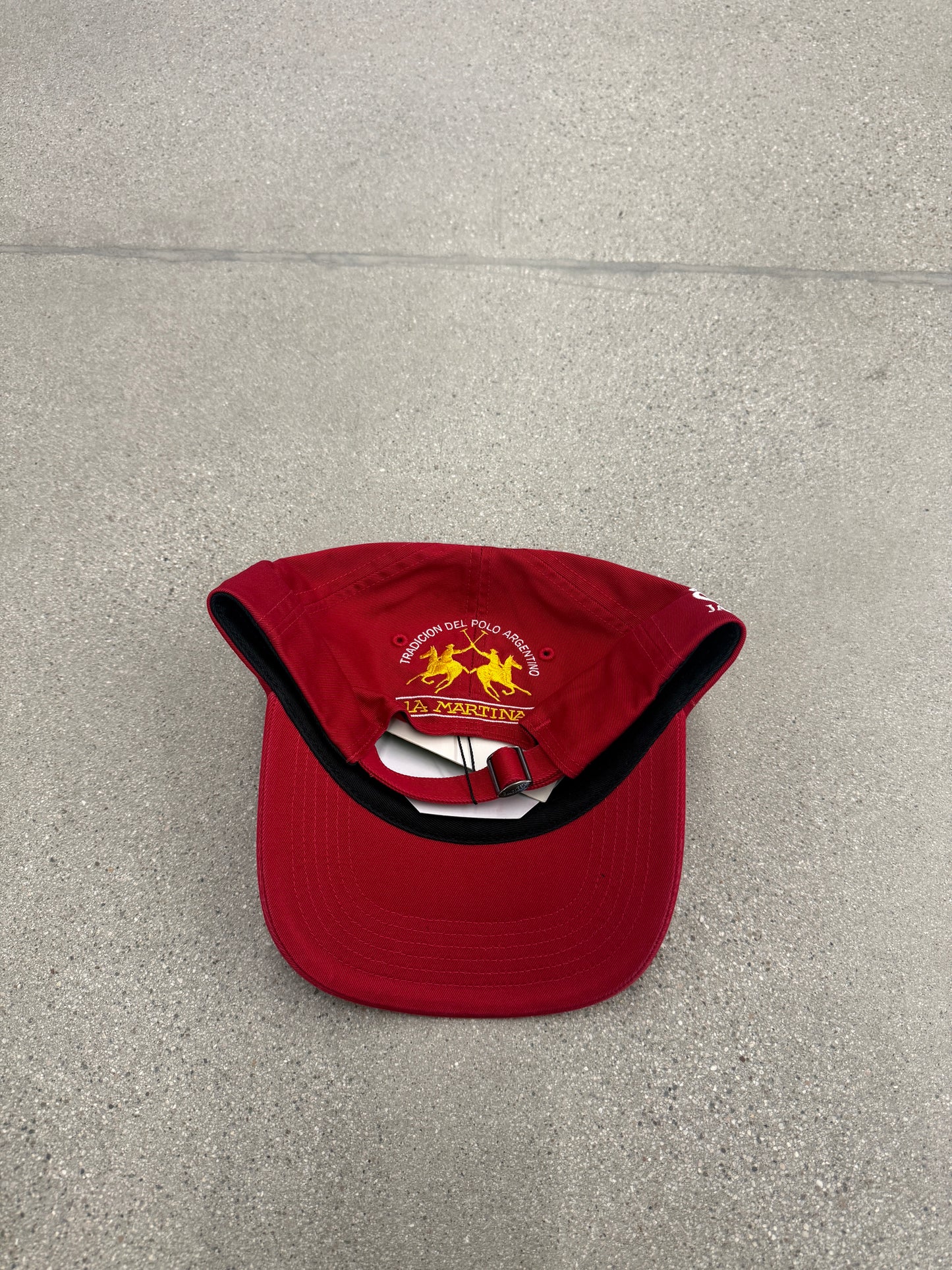 Supreme La Martina Red 6-Panel Hat
