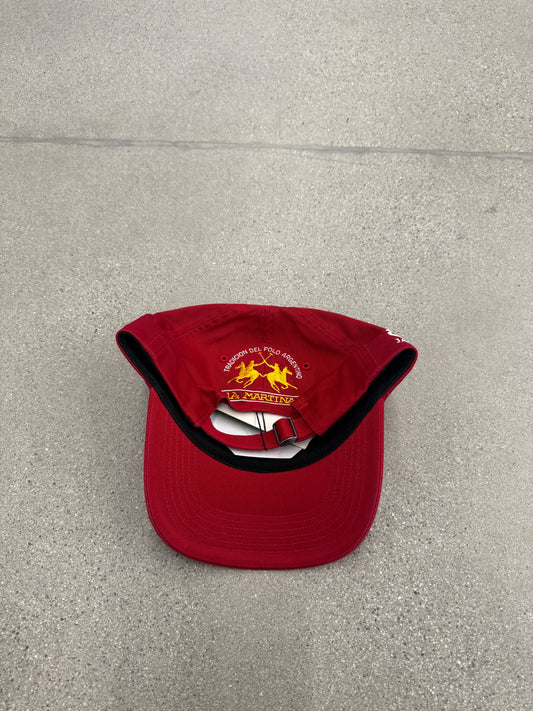 Supreme La Martina Red 6-Panel Hat