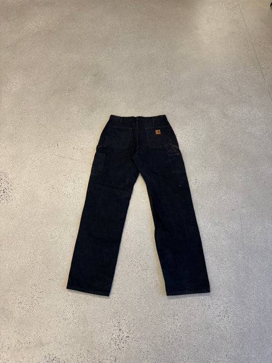 Vintage Black Carhartt Faded Carpenter Pants