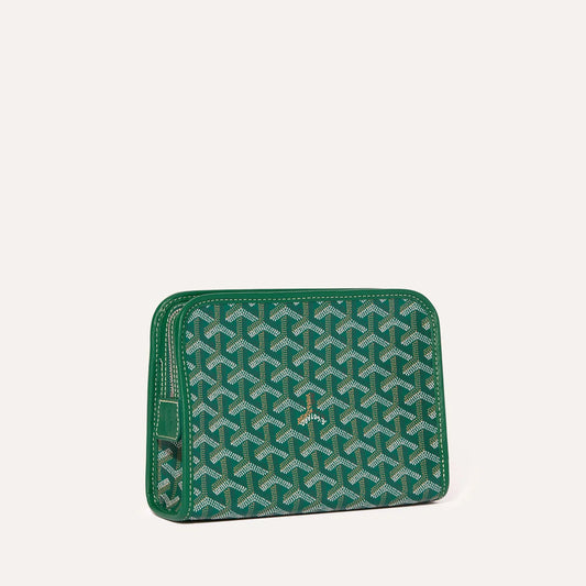 Goyard Green Jouvence MM Toiletry Bag