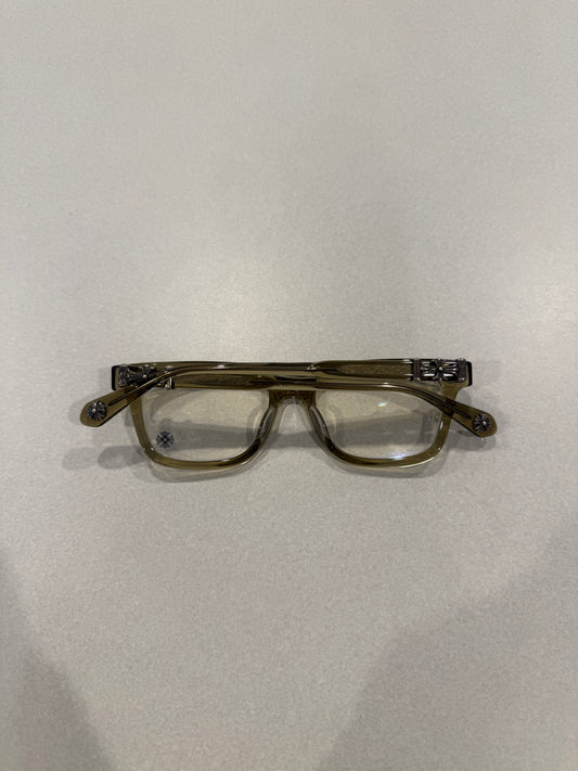 Chrome Hearts Clear Brown Cox Ucker Glasses