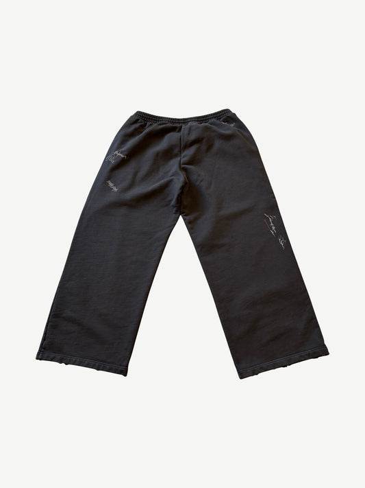 Balenciaga Black Banana Baggy Sweatpants