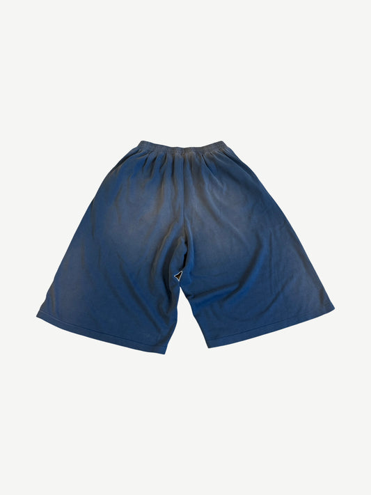 Balenciaga Blue Burning Unity 3/4 Shorts