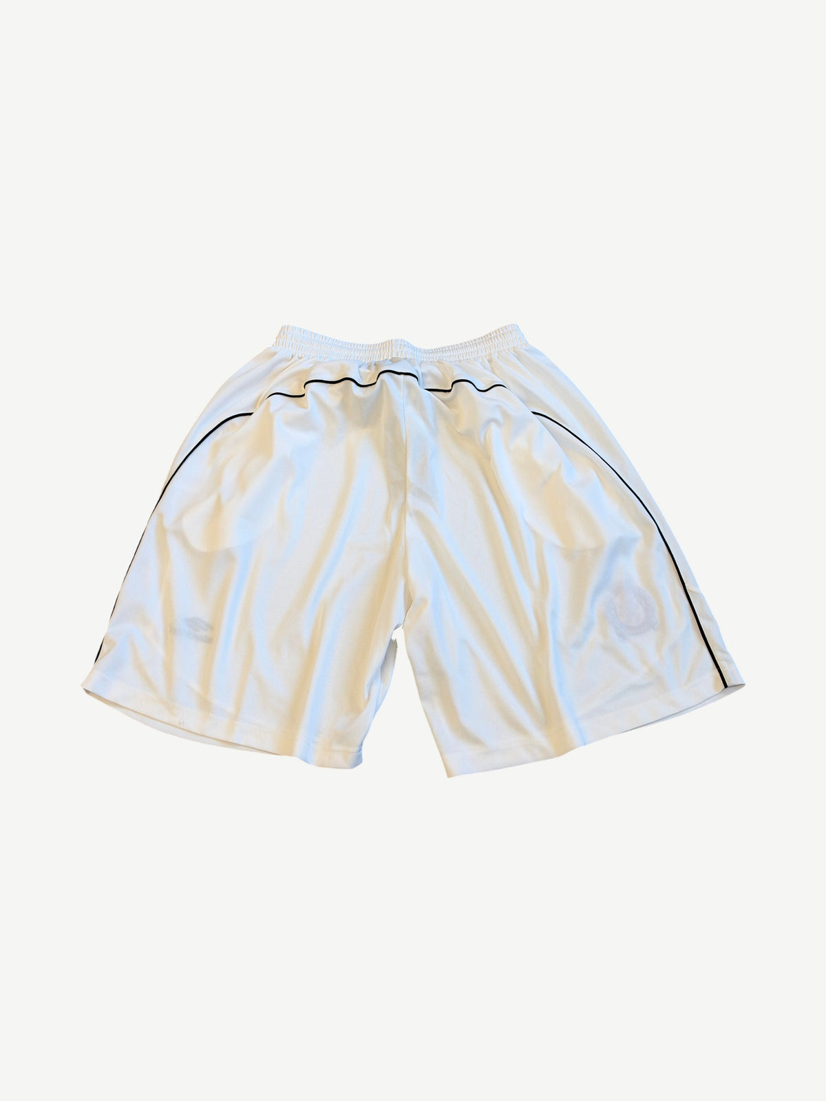 Balenciaga White Baggy Soccer Shorts