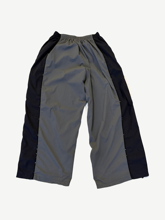 Balenciaga White Grey 50-50 Tracksuit Pants
