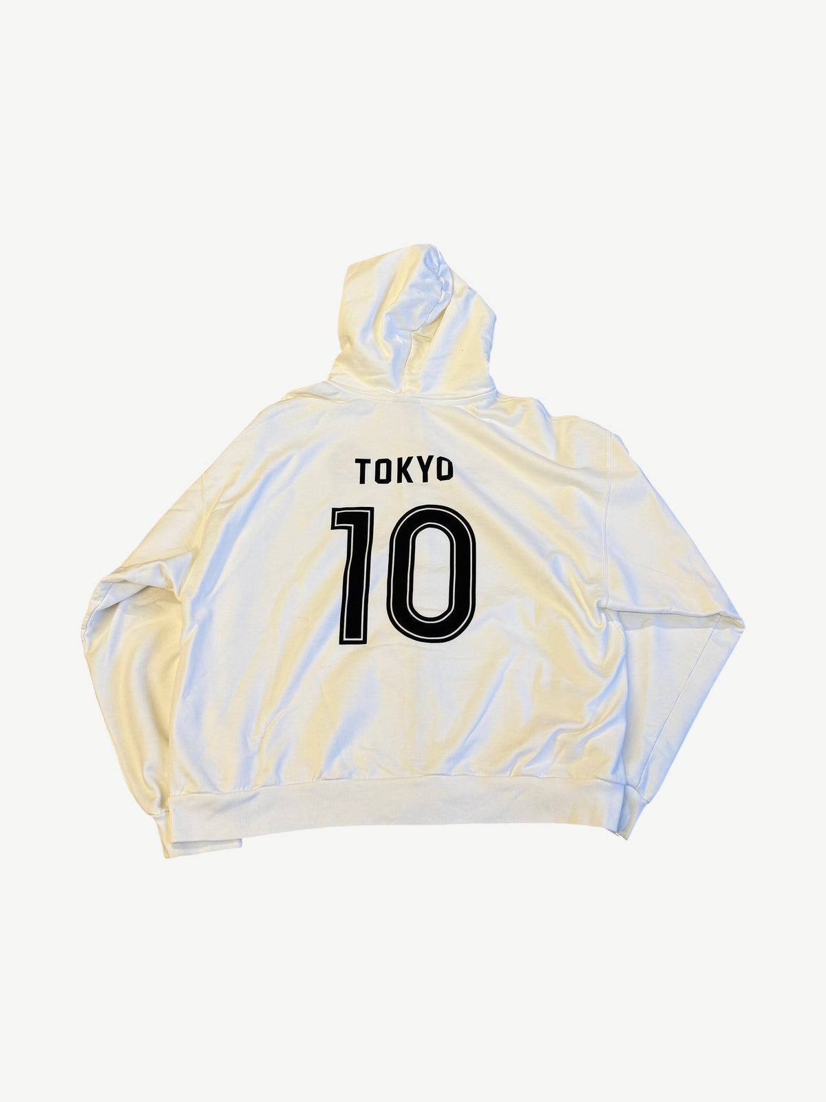 Balenciaga White Tokyo Soccer Logo Zipup
