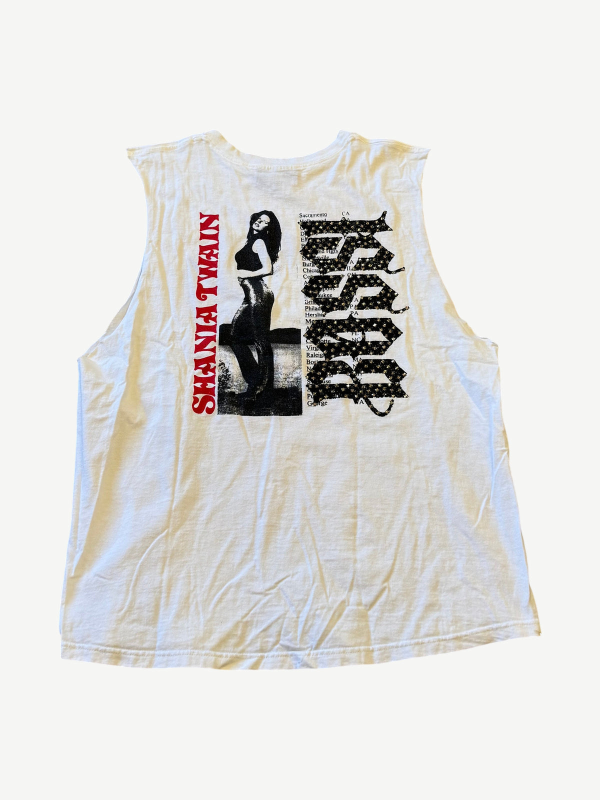Bossi Vintage Shania Twain Cutoff Tee