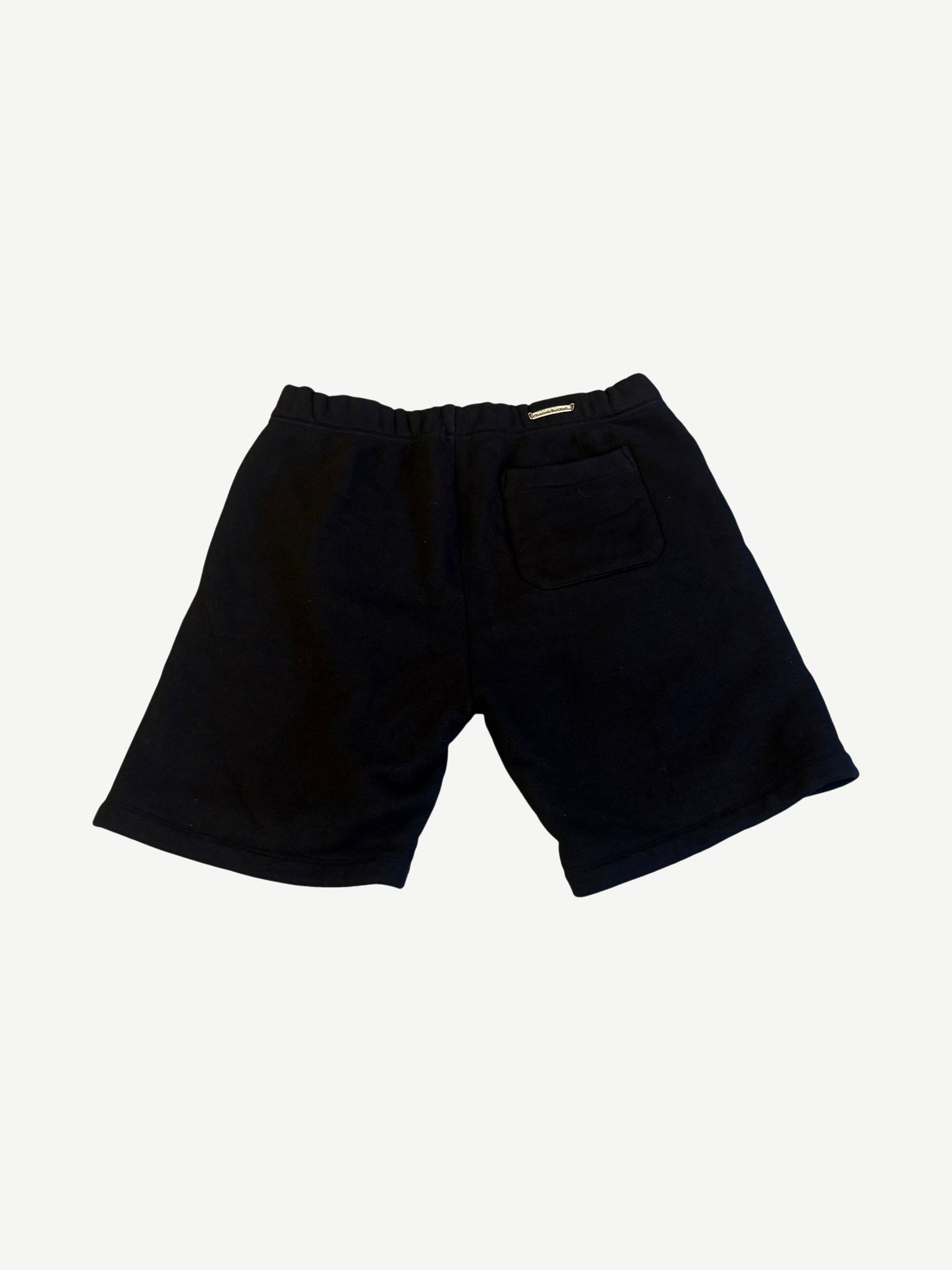 Chrome Hearts Black 7/11 Nylon CH Sweat Shorts