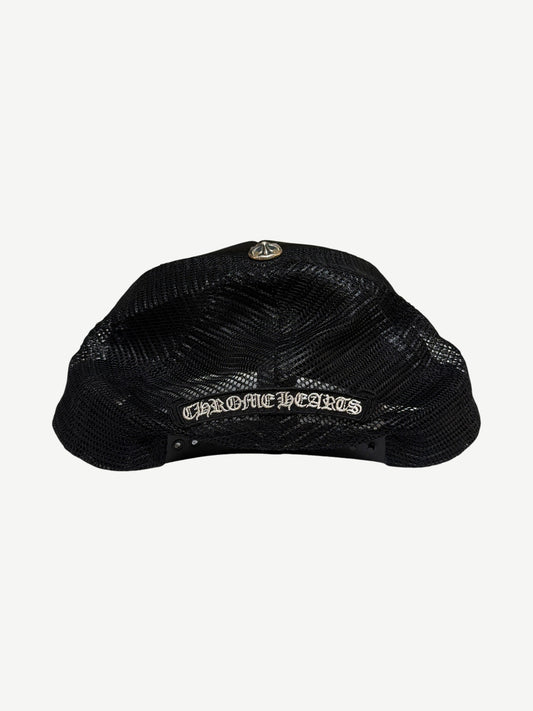 Chrome Hearts Black Camo Triple Cross Trucker Hat