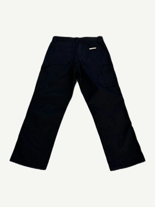 Chrome Hearts Black Carpenter Double Knee Pants