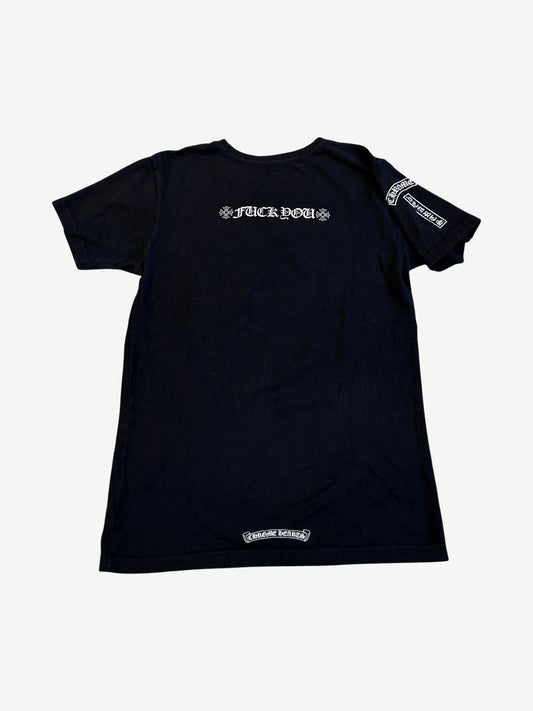 Chrome Hearts Black Fuck You T-Bar Sleeve Tee