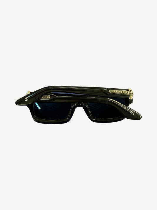 Chrome Hearts Black Miscellanus Sunglasses
