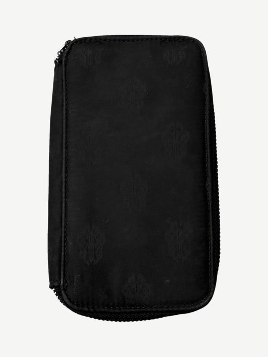 Chrome Hearts Black Nylon Dagger Print Mini Utility Bag