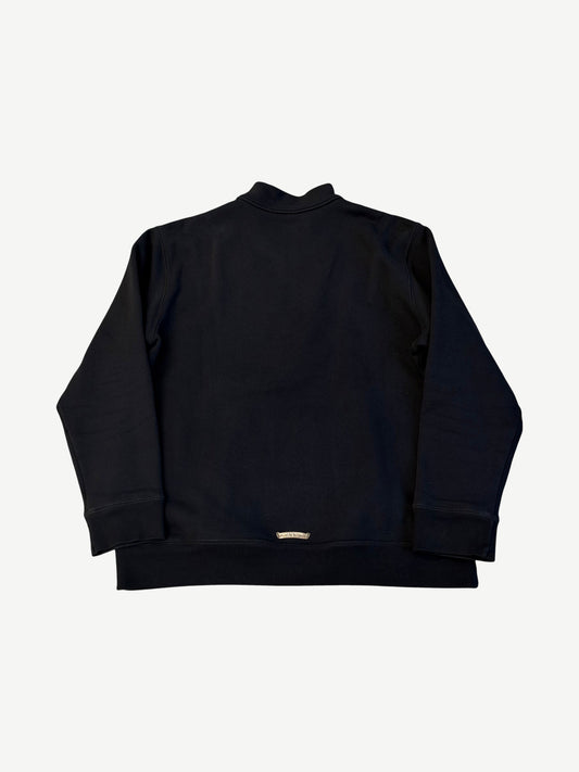 Chrome Hearts Black Paper Jam Triple Cross Halfzip