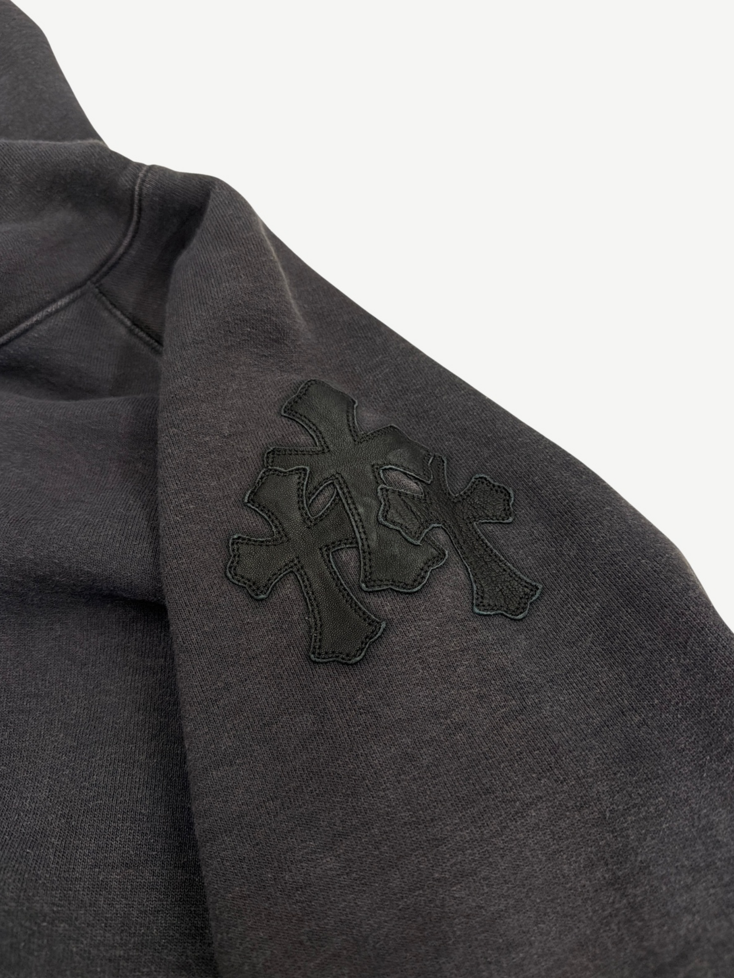 Chrome Hearts Black Paper Jam Triple Cross Hoodie