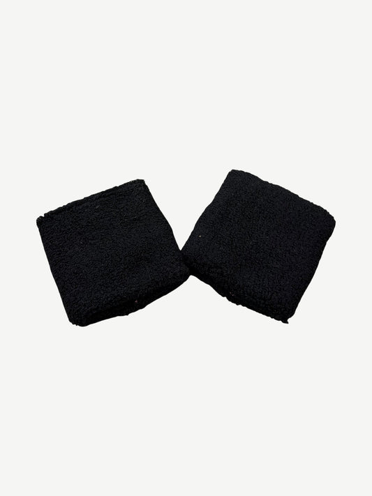 Chrome Hearts Black Pink Patent Cross Patch Sweatbands Set