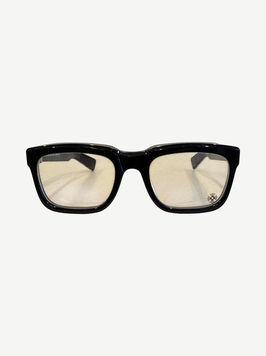 Chrome Hearts Black Silver See You In Tea Glasses