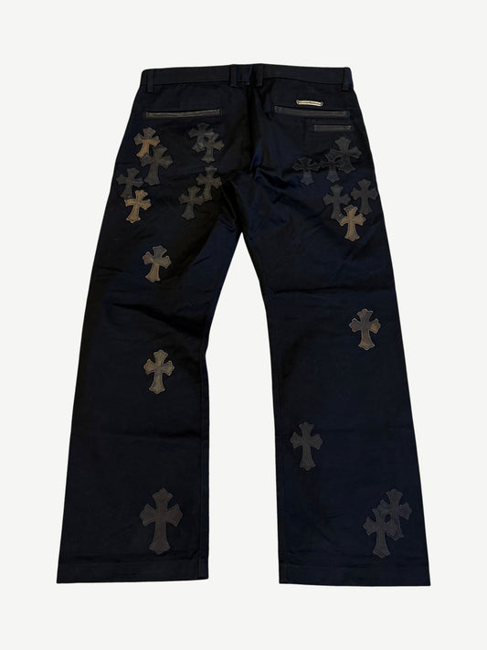 Chrome Hearts Camo Black Cross Patch Chino Pants
