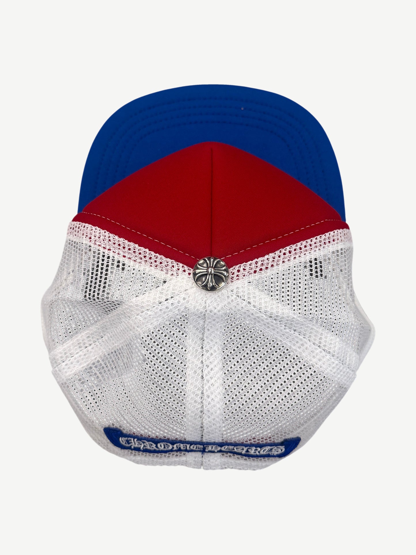 Chrome Hearts July 4th Red White Blue King Taco Trucker Hat