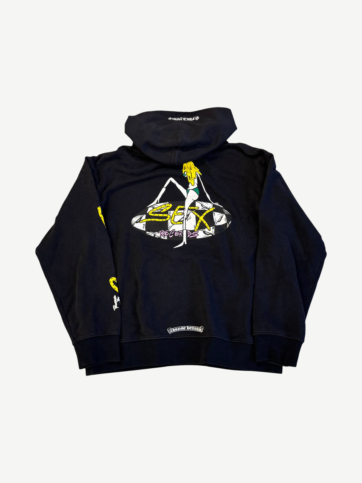 Chrome Hearts Matty Boy Black Sex Records Hoodie