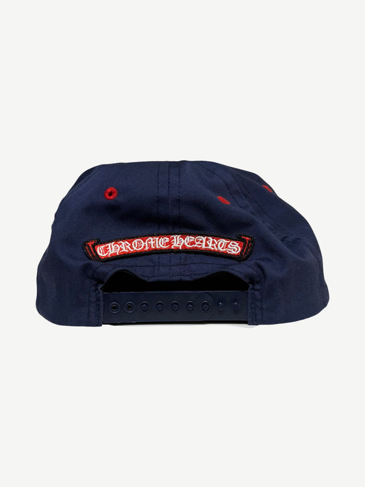 Chrome Hearts Navy Gas Station Triple Cross Hat