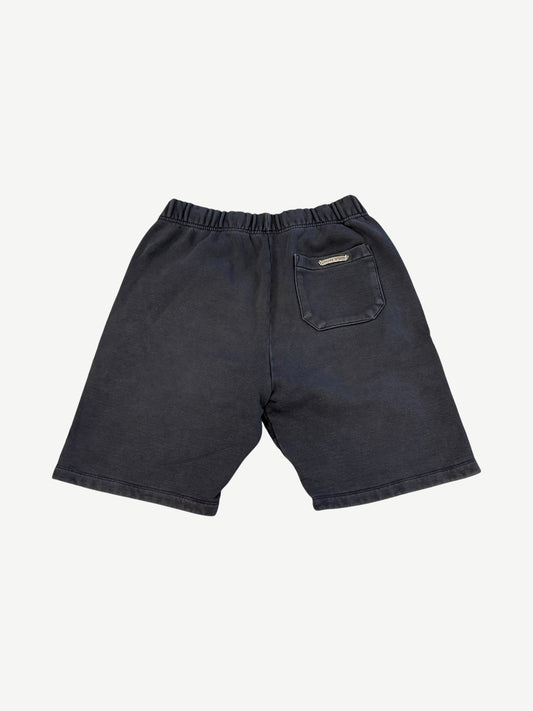 Chrome Hearts Navy Red Paper Jam Triple Cross Shorts