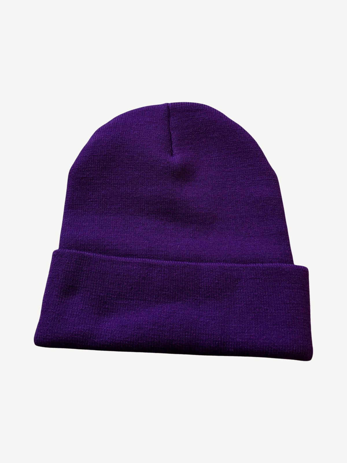 Chrome Hearts Purple Red Script Logo Beanie