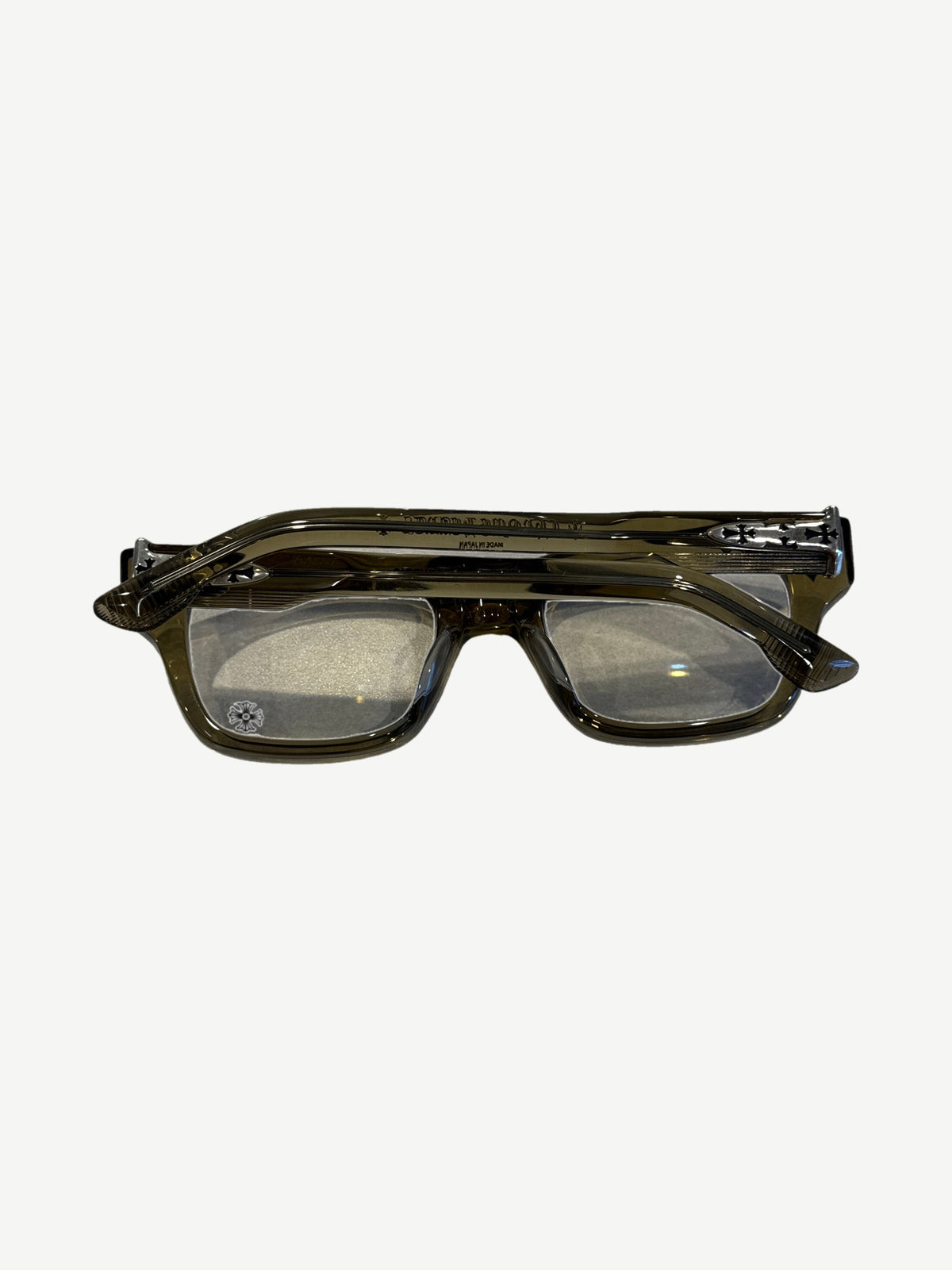 Chrome Hearts Tortoise Crypdic Glasses
