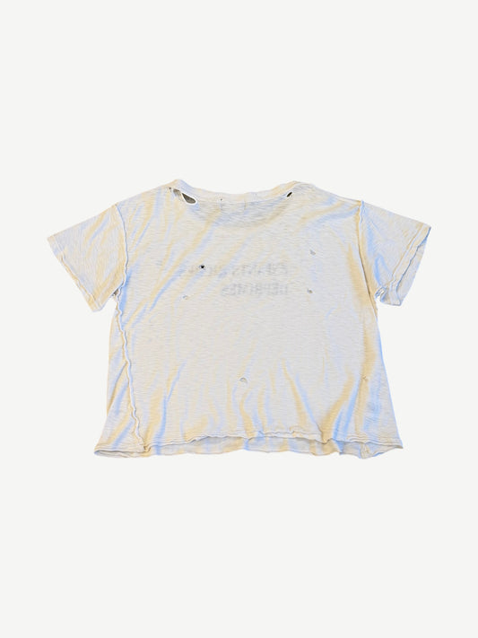 Enfants Riches Deprimes Cream Reversed Classic Logo Tee