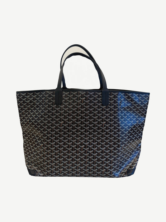 Goyard Black Artois GM Printed Tote Bag