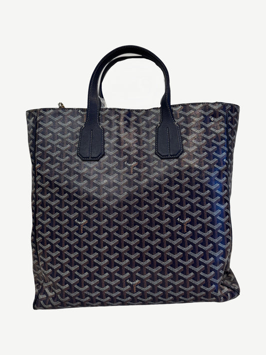 Goyard Navy Blue Voltaire Tote Bag