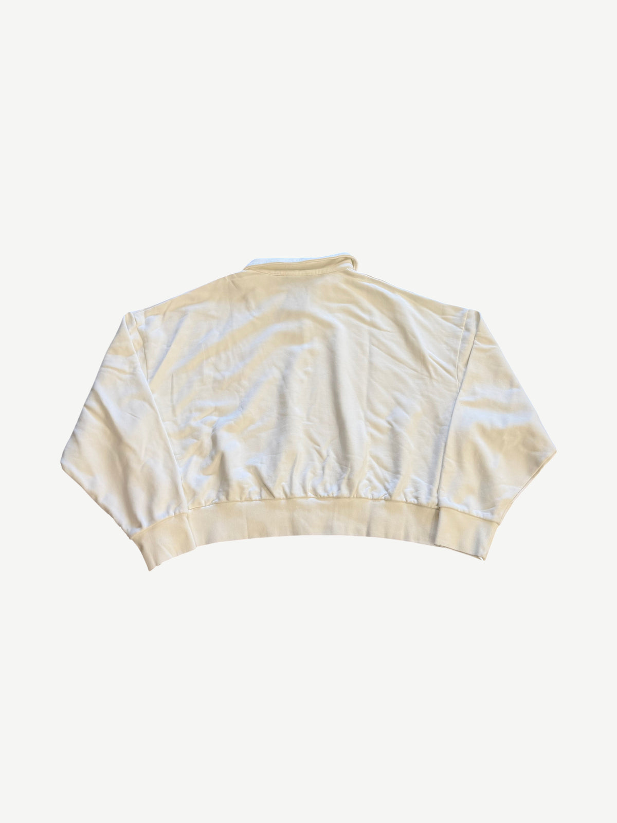 GV Gallery Raspberry Hills White RB Halfzip Sweater