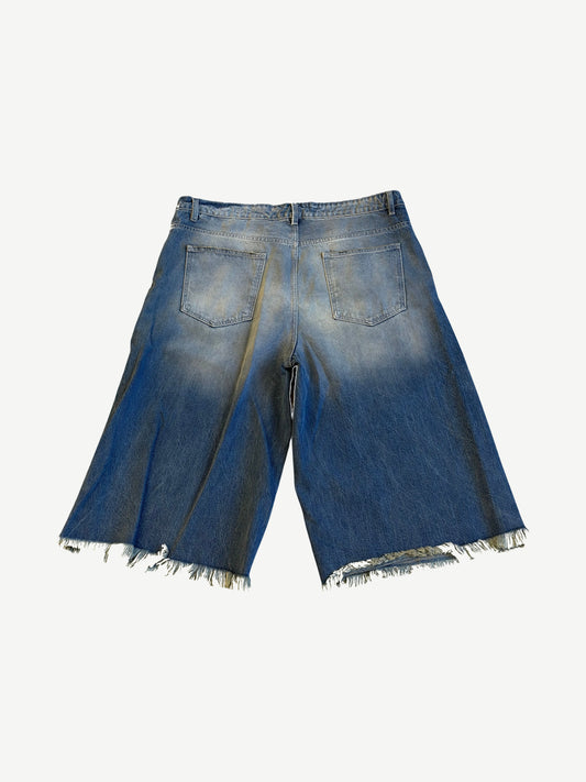 Happy Memories Don't Die HMDD Chopper Denim Carpenter Shorts