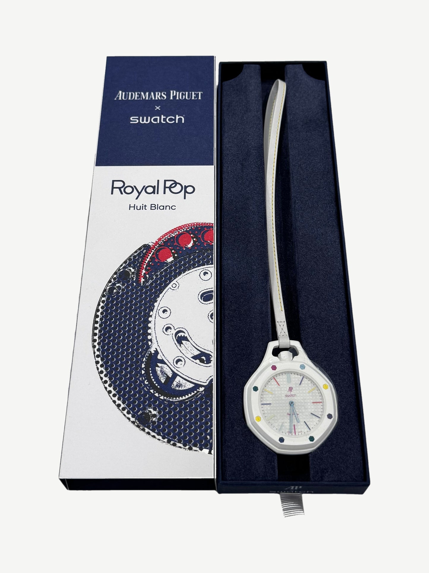 Huit Blanc Swatch x Audemars Piguet AP Bioceramic Royal Pop