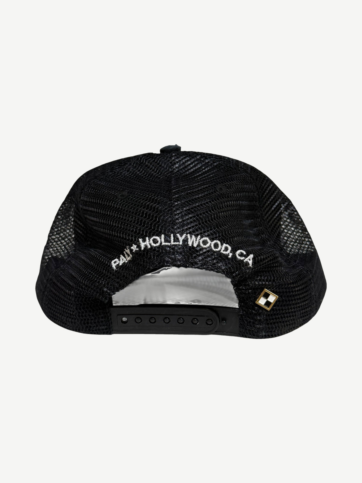 Paly Hollywood Black K. Angr Foam Trucker Hat