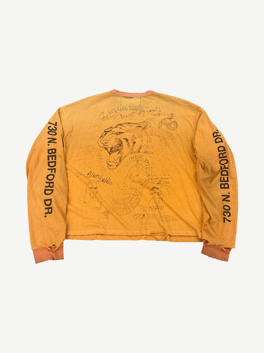 Paly Hollywood Orange Gangster And Goddess Longsleeve